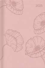 Ladytimer Deluxe Salmon 2025 - Taschen-Kalender A6 (10,7x15,2 cm) - Tucson Einband - mit Motivprägung - Weekly - 128 Seiten - Alpha Edition af Alpha Edition