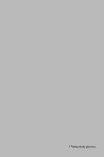 Productivity Planner 2024 - Grey af C. Prince