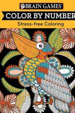 Brain Games - Color by Number: Stress-Free Coloring (Orange) af Publications International Ltd