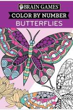 Brain Games - Color by Number: Butterflies af New Seasons