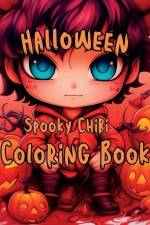 Halloween Spooky Chibi Coloring Book af Om Wolf