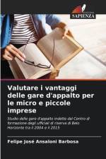 Valutare i vantaggi delle gare d'appalto per le micro e piccole imprese af Felipe José Ansaloni Barbosa