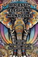 Majestic Elephant Mandalas: Artistic Expressions of Graceful Giants af Colorzen