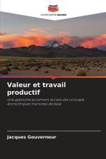 Valeur et travail productif af Jacques Gouverneur