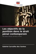 Les objectifs de la punition dans le droit pénal contemporain af Gabriel Carvalho Dos Santos