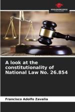 A look at the constitutionality of National Law No. 26.854 af Francisco Adolfo Zavalia