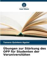 Übungen zur Stärkung des OPP für Studenten der Voruniversitäten af Tamara Quintero Aguiar
