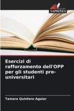 Esercizi di rafforzamento dell'OPP per gli studenti pre-universitari af Tamara Quintero Aguiar