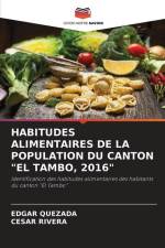 HABITUDES ALIMENTAIRES DE LA POPULATION DU CANTON 