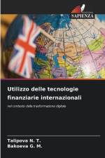 Utilizzo delle tecnologie finanziarie internazionali af Talipova N. T.