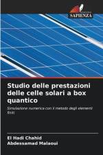 Studio delle prestazioni delle celle solari a box quantico af El Hadi Chahid