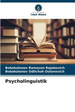 Psycholinguistik af Bobokalonov Ramazon Rajabovich