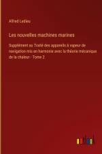 Les nouvelles machines marines af Alfred Ledieu