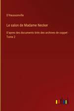 Le salon de Madame Necker af D'Haussonville