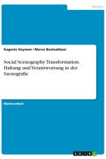Social Scenography Transformation. Haltung und Verantwortung in der Szenografie af Eugenie Geyman
