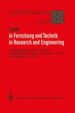 Laser in Forschung und Technik / Laser in Research and Engineering af H. Opower