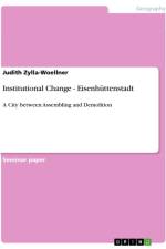 Institutional Change - Eisenhüttenstadt af Judith Zylla-Woellner