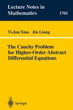 The Cauchy Problem for Higher Order Abstract Differential Equations af Ti-Jun Xiao