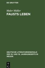 Fausts Leben af Maler Müller