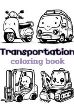 Transportation coloring book af Beccanica K