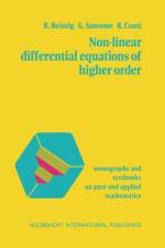 Non-Linear Differential Equations of Higher Order af G. Sansone
