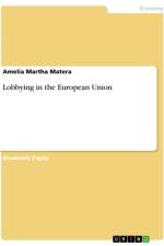 Lobbying in the European Union af Amelia Martha Matera