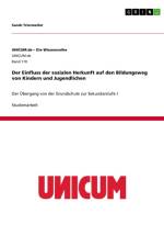Der Einfluss der sozialen Herkunft auf den Bildungsweg von Kindern und Jugendlichen af Sarah Trierweiler