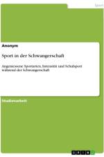 Sport in der Schwangerschaft af Anonymous