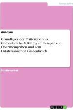 Grundlagen der Plattentektonik: Grabenbrüche & Rifting am Beispiel vom Oberrheingraben und dem Ostafrikanischen Grabenbruch af Anonymous