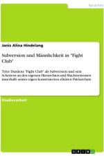 Subversion und Männlichkeit in 