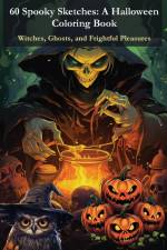 60 Spooky Sketches - A Halloween Coloring Book af Tom Levy