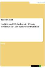 Usability und UX-Analyse der Website 