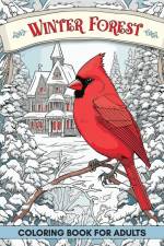 Winter Forest Coloring Book for Adults af Marc Harrett