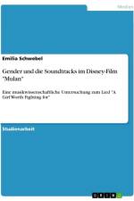 Gender und die Soundtracks im Disney-Film 