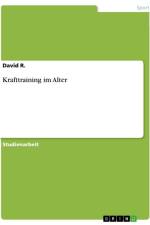 Krafttraining im Alter af David R.