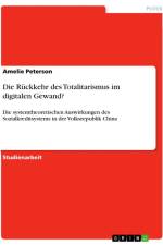 Die Rückkehr des Totalitarismus im digitalen Gewand? af Amelie Peterson