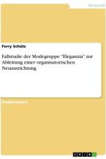 Fallstudie der Modegruppe 