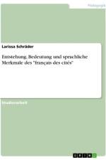 Entstehung, Bedeutung und sprachliche Merkmale des 