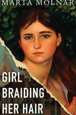 Girl Braiding Her Hair