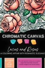Laces & Roses Coloring Book