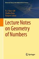 Lecture Notes on Geometry of Numbers af R J Hans-Gill