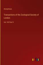 Transactions of the Zoological Society of London af Anonymous
