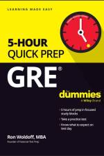 GRE 5-Hour Quick Prep For Dummies af Ron (National Test Prep) Woldoff