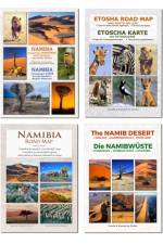 Das komplette Kartenset NAMIBIA Plus (4-teilig) af Claudia Du Plessis