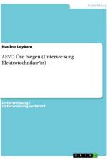 AEVO Öse biegen (Unterweisung Elektrotechniker*in) af Nadine Leykam
