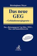 Das neue GEG - Gebäudeenergiegesetz af Ulf Börstinghaus