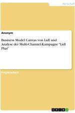 Business Model Canvas von Lidl und Analyse der Multi-Channel-Kampagne 