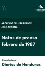 Notas de Prensa febrero de 1987