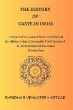The History of ¿aste in India af Shridhar Venkatesh Ketkar