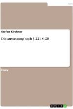 Die Aussetzung nach § 221 StGB af Stefan Kirchner